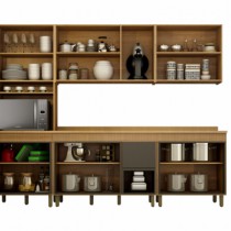 Cozinha Dakota 5 Peças - Móveis Ubá